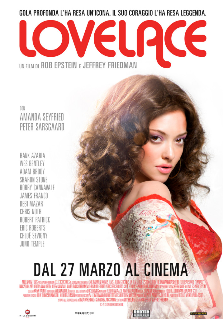 LOVELACE: Il poster italiano