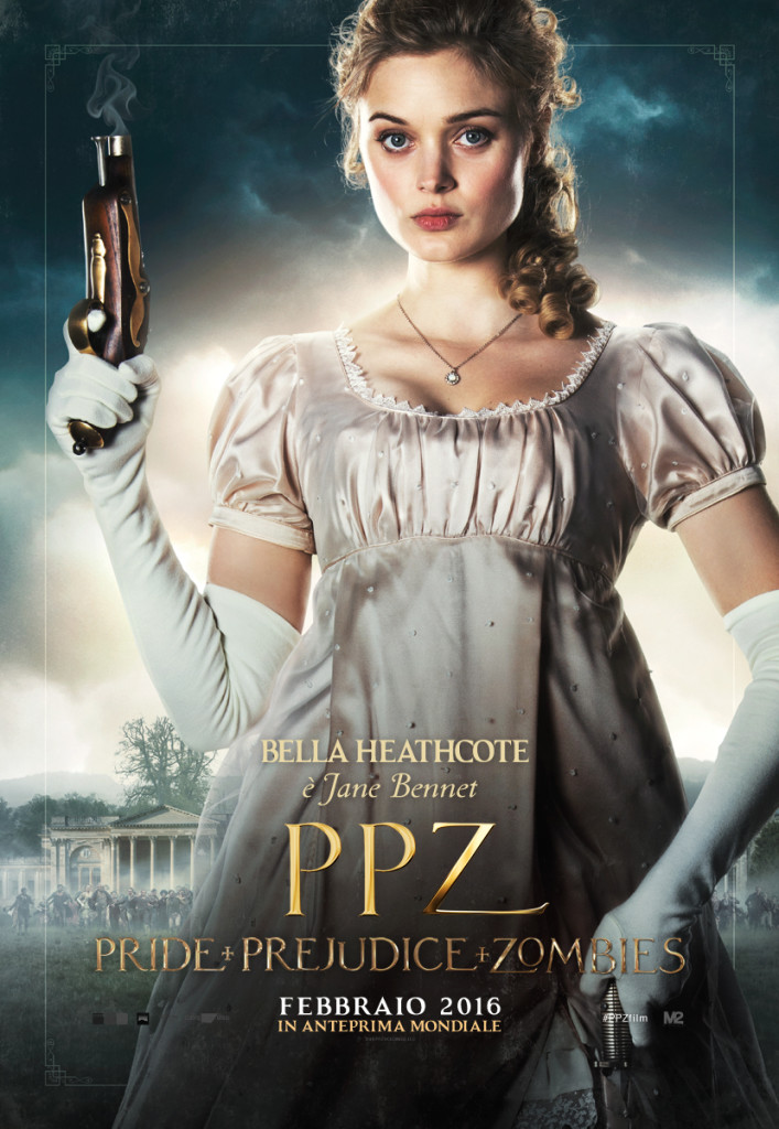 PPZ – PRIDE AND PREJUDICE AND ZOMBIES: Trailer italiano e Character Poster